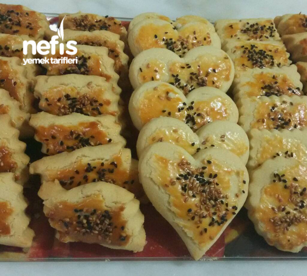 Mahlepli Tuzlu Kurabiye (Ağızda Dağılan) Nefis Yemek Tarifleri