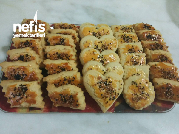 Mahlepli Tuzlu Kurabiye (Ağızda Dağılan) Nefis Yemek Tarifleri