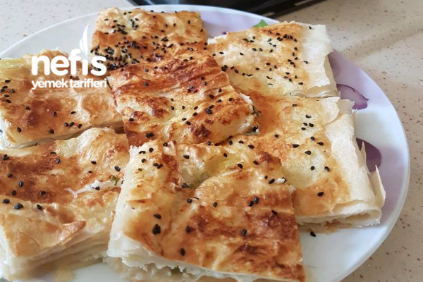 Tepside Peynirli Börek Nefis Yemek Tarifleri