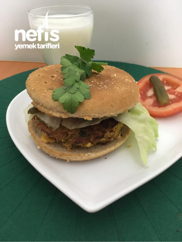 Vejeteryan Sağlıklı Hamburger