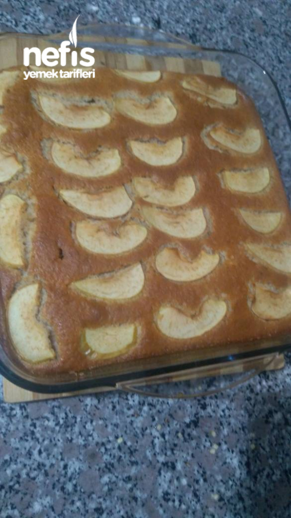 Elmalı Tarçınlı Cevizli Bulut Kek Nefis Yemek Tarifleri