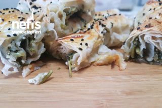 Ispanaklı-Peynirli Kol Böreği (Videolu) Tarifi