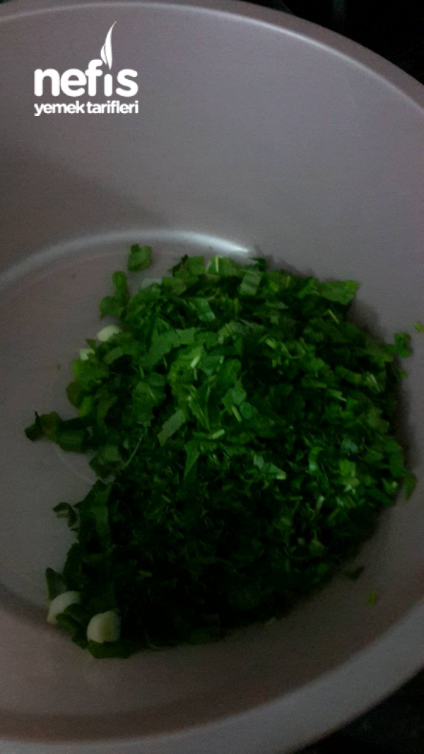 Pirinçli Yeşil Mercimek Salatası