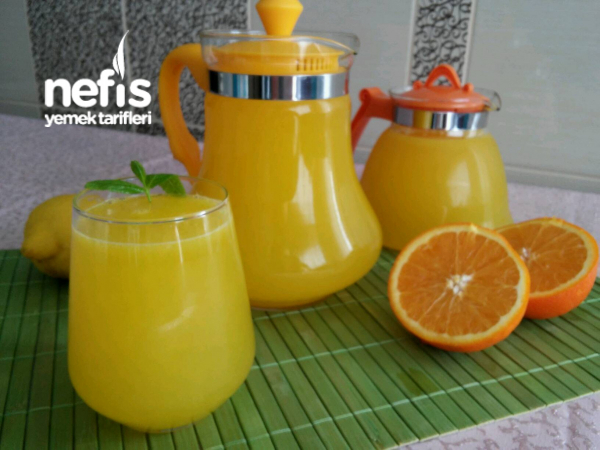 3 Portakal 1 Limon ile 5 Litre Portakal Suyu (Acısız Garanti Lezzet)