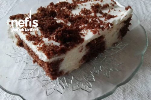 İçi Muhallebili Dolgulu Kek Nefis Yemek Tarifleri