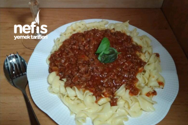 Spaghetti Bolognese Kıymalı Makarna Özel Soslu