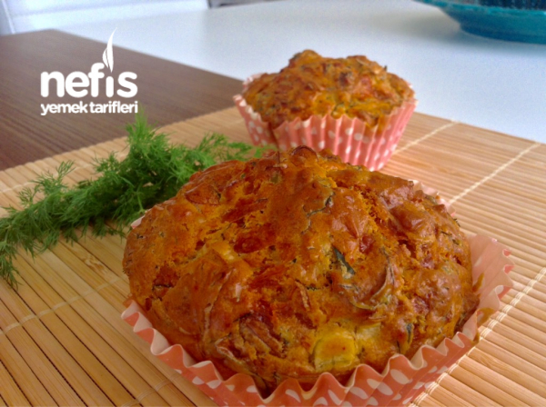 Puf Puf Şahane Pırasalı Muffin