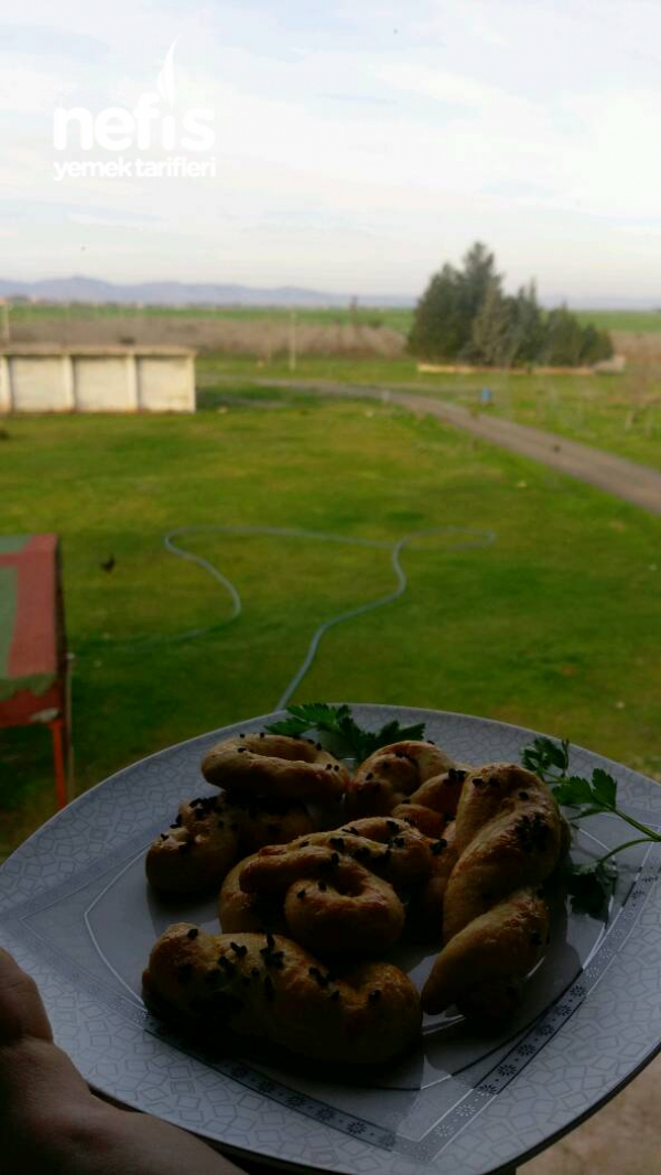 Gevrek Tuzlu Kurabiye (Sirkeli) Nefis Yemek Tarifleri