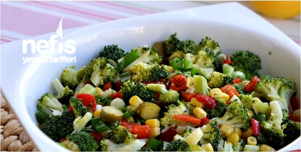 Brokoli Salatası Yapılışı