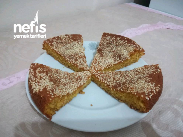 Kolay Mısır Unlu Susamlı Anne Keki Nefis Yemek Tarifleri