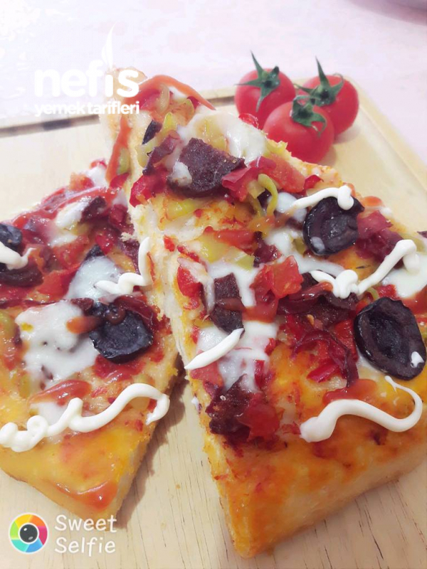 Pratik Pizza Tarifi Nefis Yemek Tarifleri 4448117