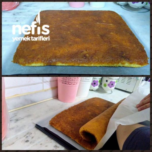Nefis Elmalı Rulo Kek Nefis Yemek Tarifleri 4432111