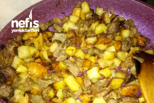 Dana Eti Ciyeri İle Kartof (Azerice) Nefis Yemek Tarifleri