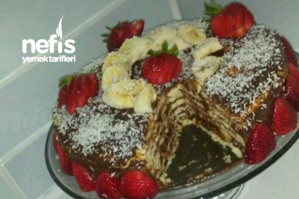 Meyveli Bisküvili Pasta Nefis Yemek Tarifleri 4458171