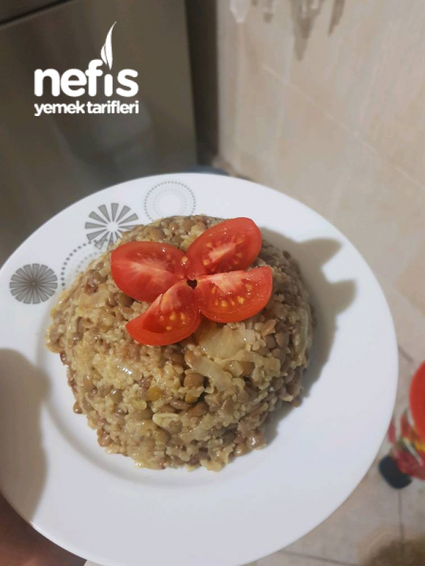 Yeşil Mercimekli Bulgur Pilavı