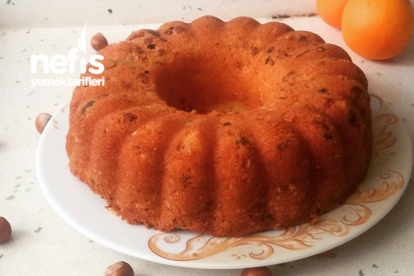 Fındıklı Mis Kokulu Portakallı Pamuk Kek (Pratik, Nefis) Nefis Yemek
