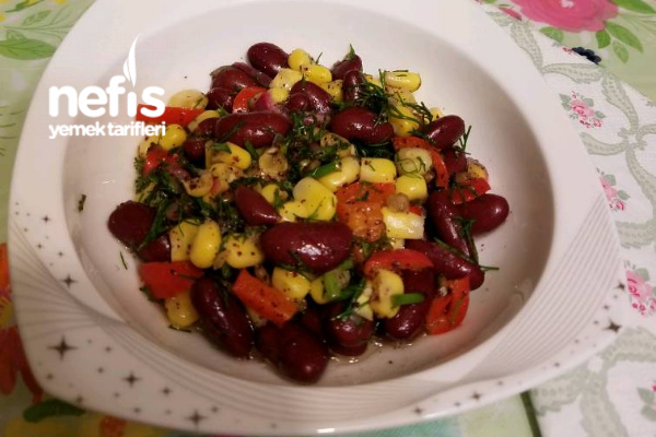 Meksika Fasulyesi (Kidney Bean) Salatası