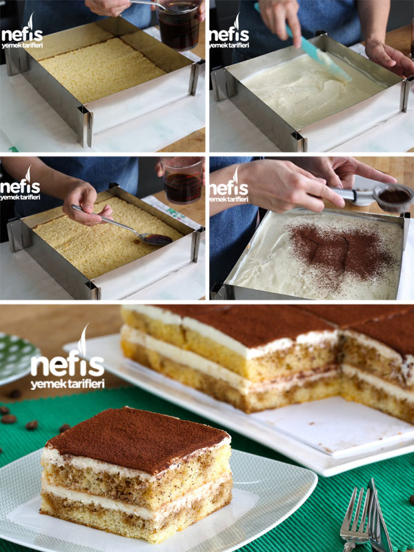Tiramisu Pasta Yapımı Nefis Yemek Tarifleri