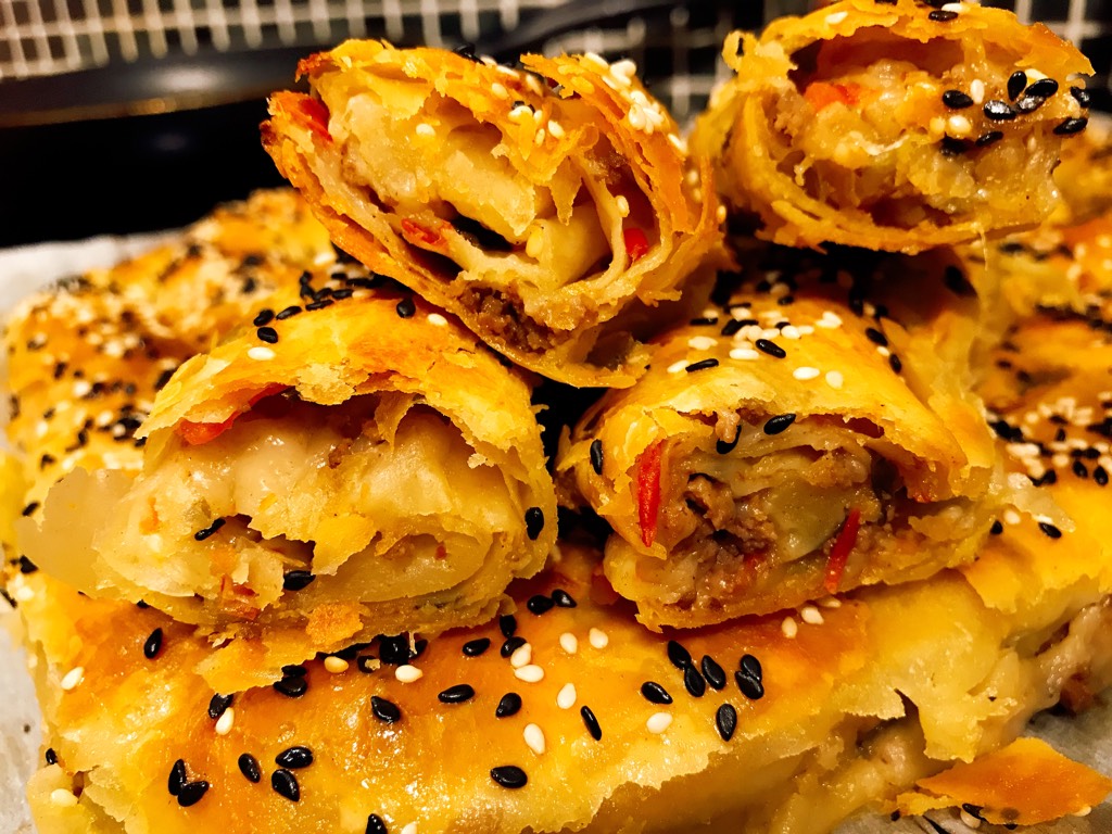 Kıymalı Çıtır Rulo Börek Nefis Yemek Tarifleri