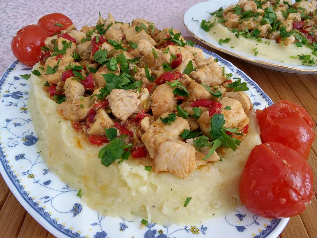 Patates Püreli Tavuk Sote Nefis Yemek Tarifleri 4263773