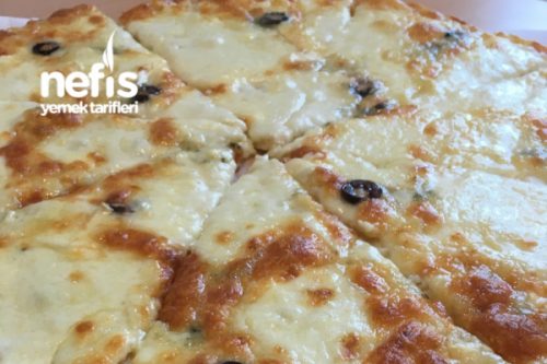 4 Peynirli Pizza ( 4 Fromages Pizza ) Nefis Yemek Tarifleri