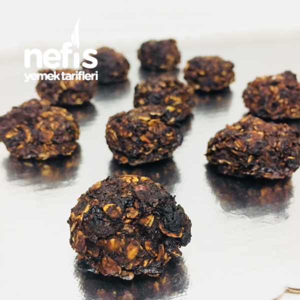 Muzlu Kakaolu Pratik Fit Kurabiye Nefis Yemek Tarifleri