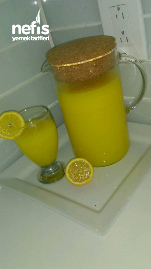 1 Portakal 1 Limon Meyve Suyu