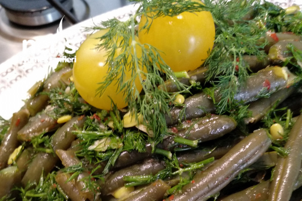 Rodos Fasulye Salatası (Taze Fasulye)
