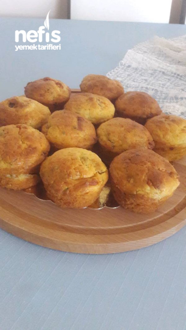 Dereotlu Peynirli Muffin