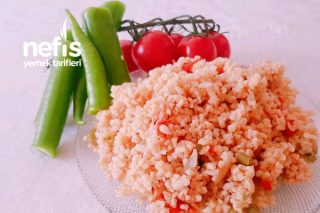 Domatesli Biberli Bulgur Pilavı Tarifi