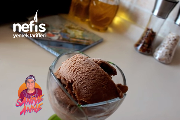 Çikolatalı Dondurma (videolu)