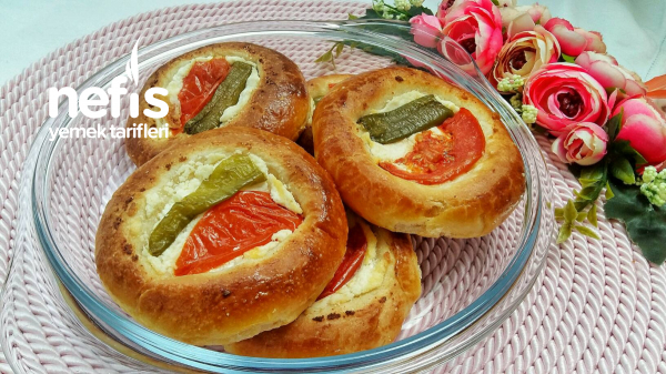 Muhteşem Pizza Poğaça (Pratik Pastane Usulü)