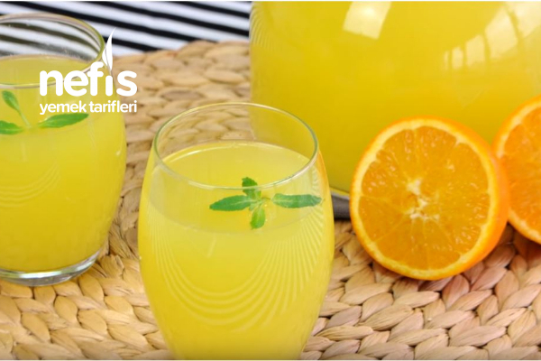 1 Portakal 1 Limon İle 3 Litre Limonata Yapalım