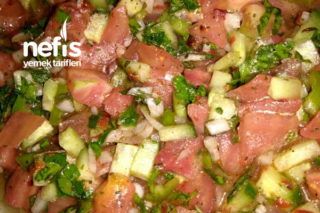 Kebapçı Salatası (İç Anadoludaki Adı Turşu İçi) Tarifi