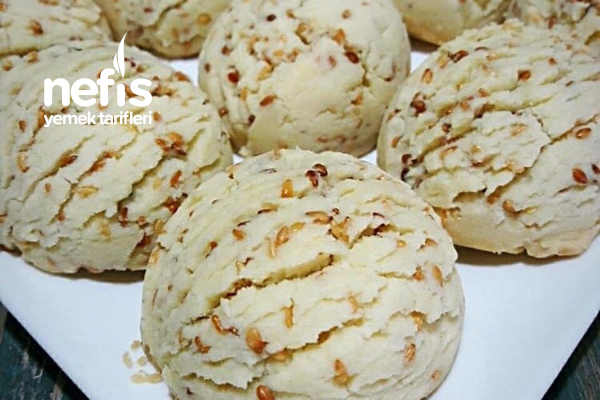 Susamlı Top Kurabiye Nefis Yemek Tarifleri 4583568