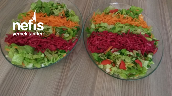 Üç Renkli Salata