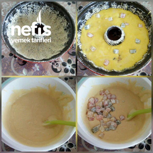 Lokumlu Kek Nefis Yemek Tarifleri 4585813