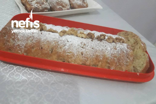 Elmalı Tarçınlı Cevizli Yağsız Kek Nefis Yemek Tarifleri