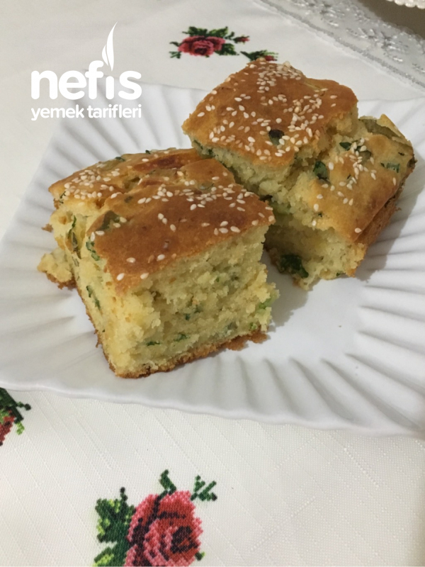 Otlu Tuzlu Kek Nefis Yemek Tarifleri 4587904