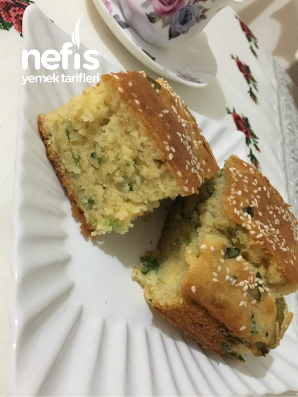 Otlu Tuzlu Kek Nefis Yemek Tarifleri 4587904