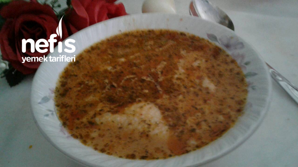 Tavuklu Domatesli Pirinç Çorbası(muhteşem lezzetiyle)