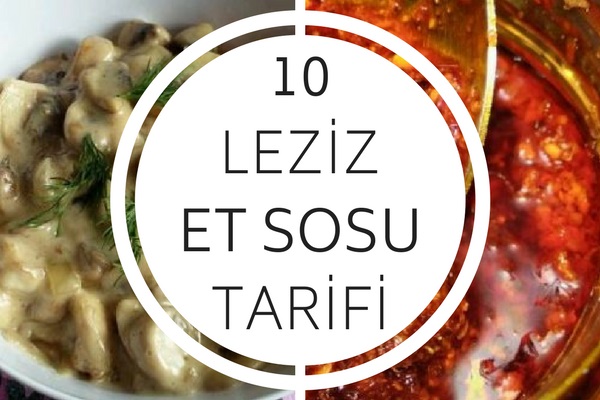 Et Sosları – Kebap, Köfte, Mangal ve Kızartmalarınız İçin 10 Tarif Tarifi Et Sosları – Kebap, Köfte, Mangal ve Kızartmalarınız İçin 10 Tarif Tarifi