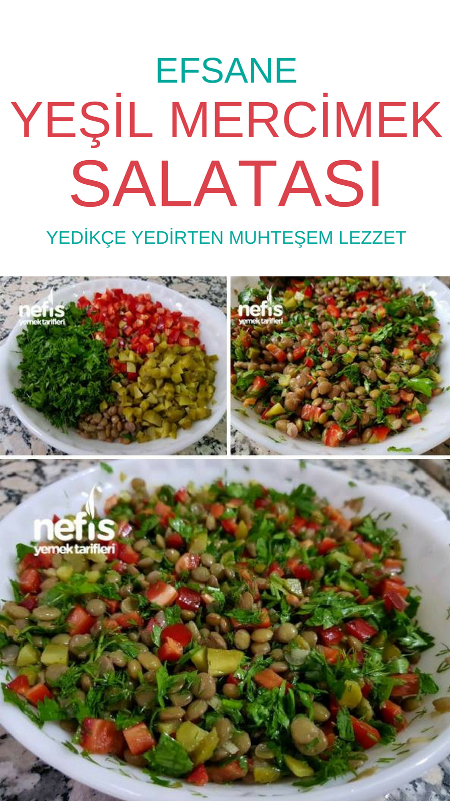 Mercimek Salatası Tarifi Mercimek Salatası Tarifi