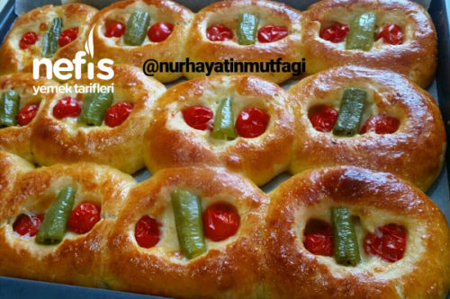 Pizza Poğaça Yapımı Pizza Poğaça Yapımı