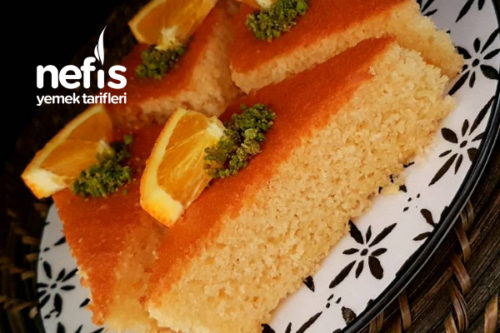 Portakallı Kek (Büyük Boy Borcamda) Nefis Yemek Tarifleri