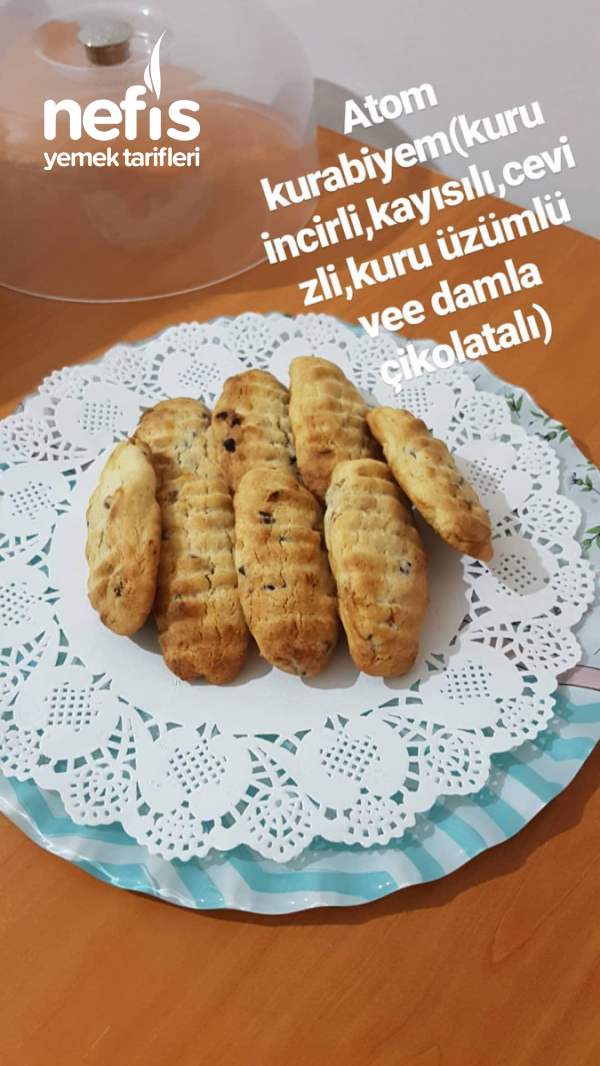 Kuru Meyveli Atom Kurabiye Nefis Yemek Tarifleri 4611556
