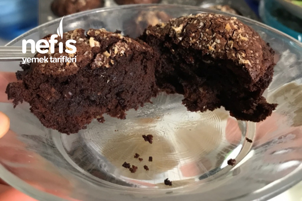 Muffin Kalıbında Gerçek Browni (Çok Islak Ve Çok Pratik) Nefis Yemek