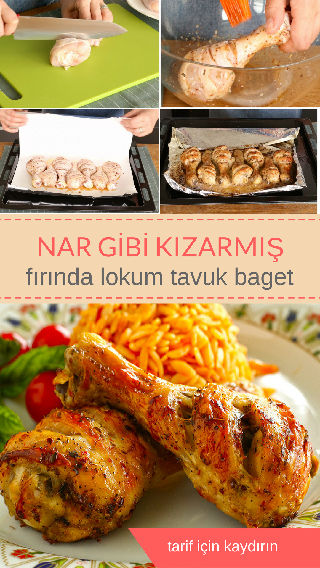 Fırında Soslu Tavuk Baget Ve Baharatlı Patates Videosu Fırında Soslu Tavuk Baget Ve Baharatlı Patates Videosu