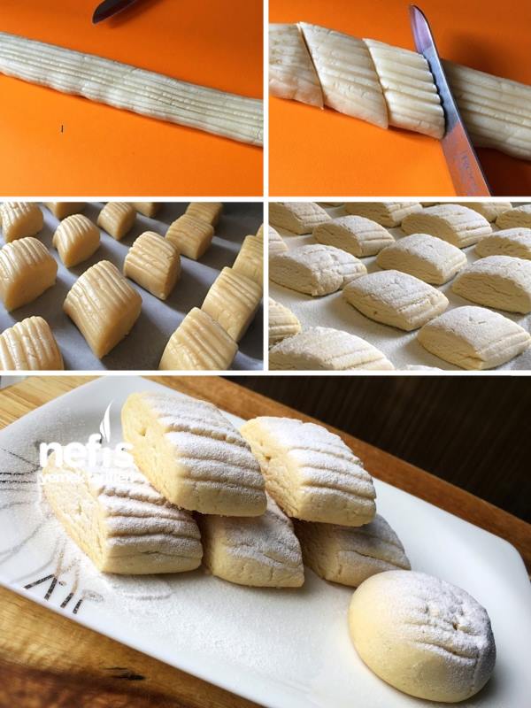 Nefis Un Kurabiyesi (Nişastalı) Nefis Yemek Tarifleri