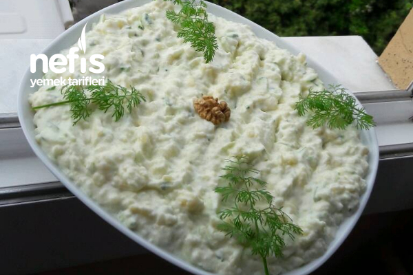 Çok Amaçlı Nefis Salata (Yoğurt-Patates-Salatalıklı)